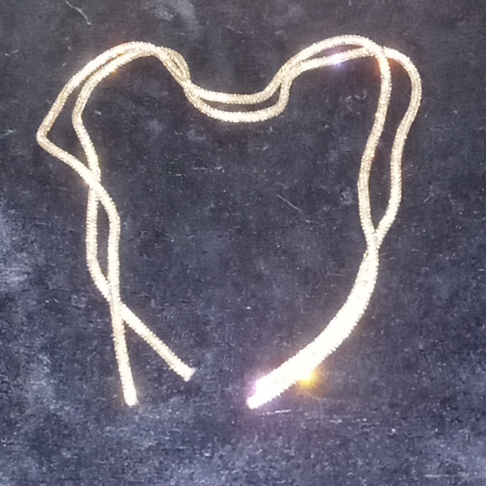 Pair of sparkling shoelaces